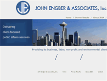 Tablet Screenshot of johnengber.com